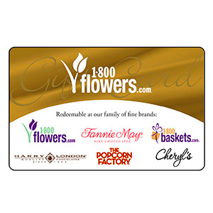 1-800-Flowers Gift Card